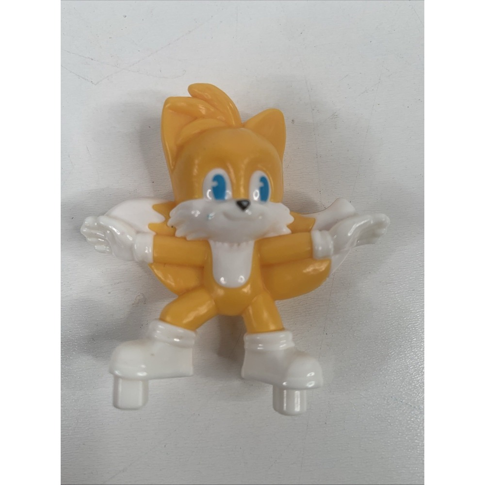 SEGA Sonic The Hedgehog Tails Yellow Action Figure 2" Cake Topper‎
